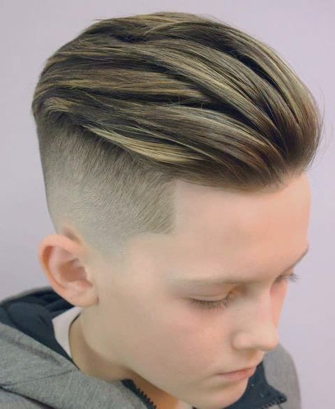 High Fade Hair style for kids