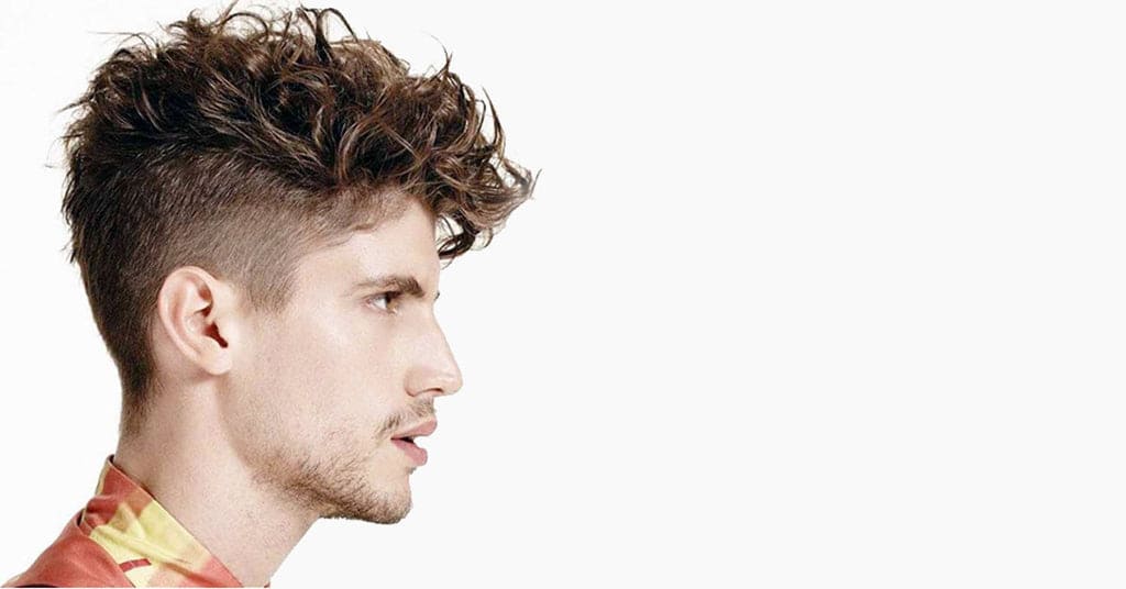 curly hair styles men