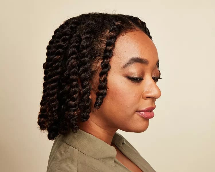 Two Strand Twist Hairstyles for Little Black Girls