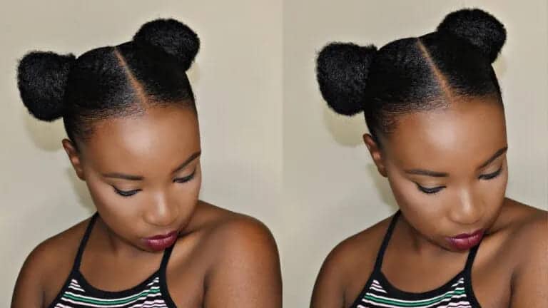 Space Buns for Child’s Hair