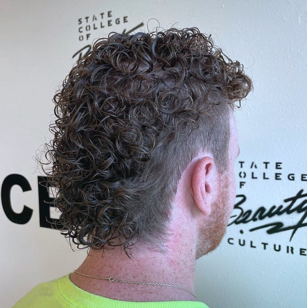 Curly Mullet 