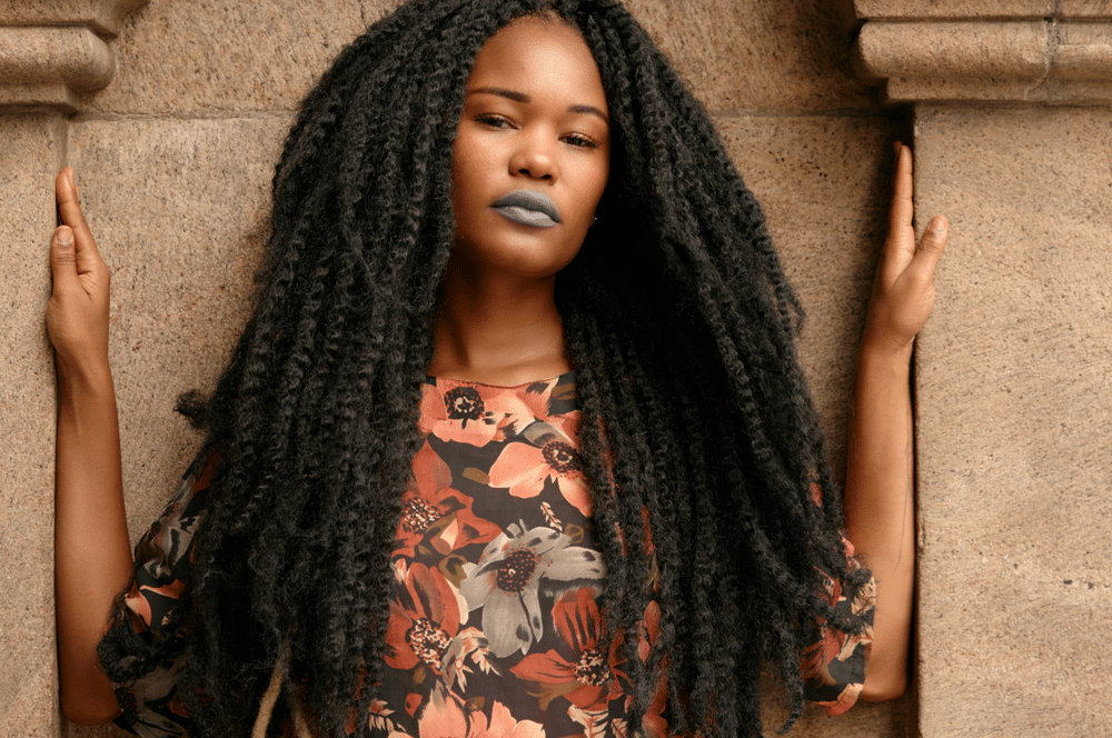 Black Girl Magic Afro Punk Fashion Shoot in a Cathedral Building Scenery