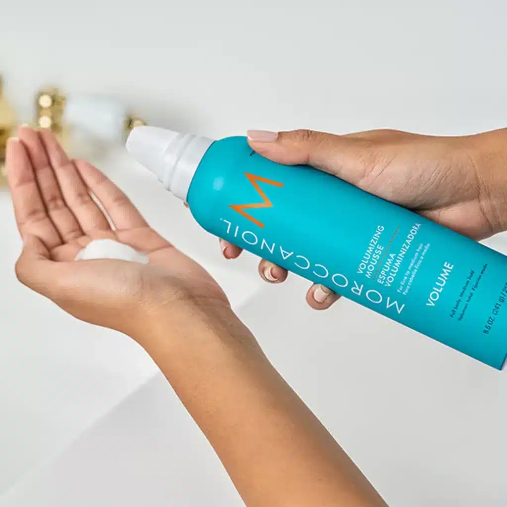 moroccanoil mousse bottle