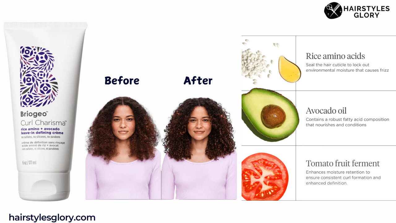 Briogeo Curl Charisma Rice Amino + Avocado Leave In Defining Crème