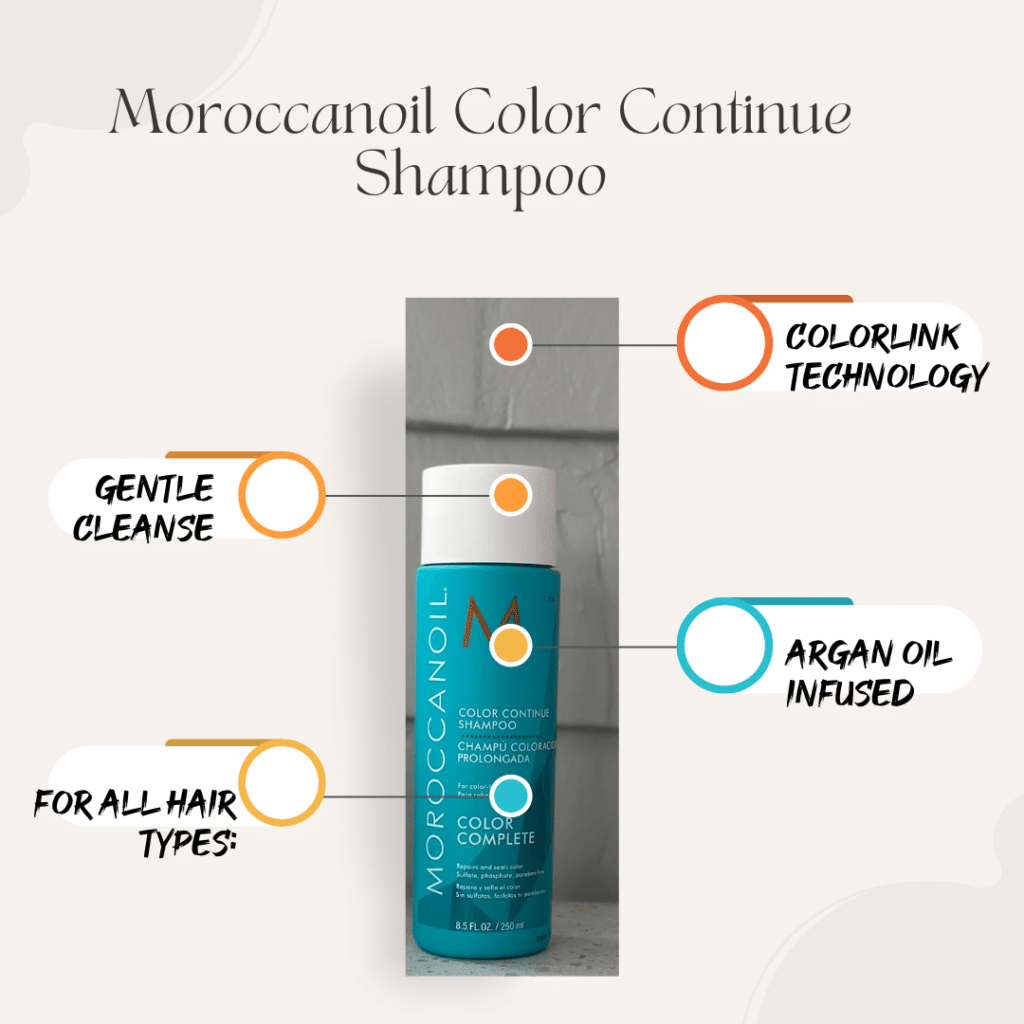 moroccanoil color continue shampoo features 