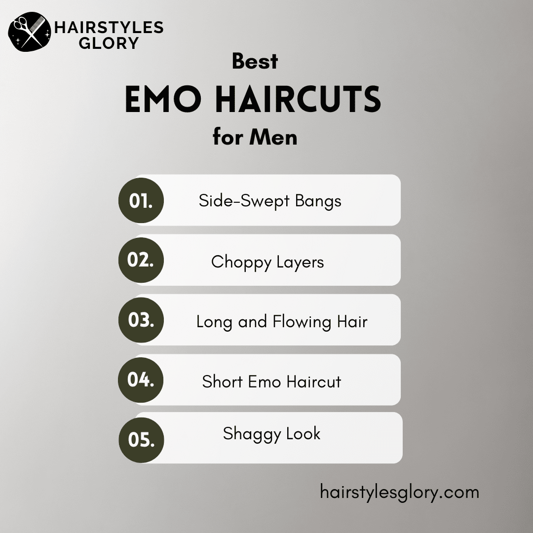 Best Emo Haircuts for Men 